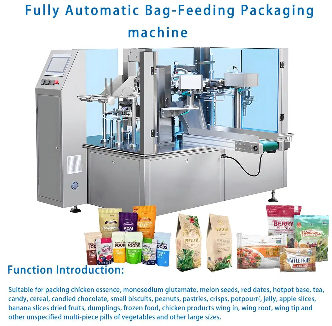 Granule Premade Zipper Bag Doypack Packing Machine Manufacturers Coffee Automatic Horizontal Packaging Machines