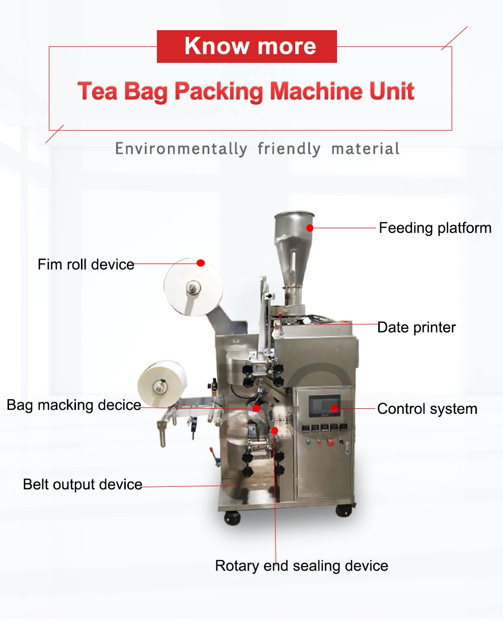 Factory Price Automatic Multi-Lanes 10g Stick Bag Herbs Tea Powder Bag Filter Packing Machine